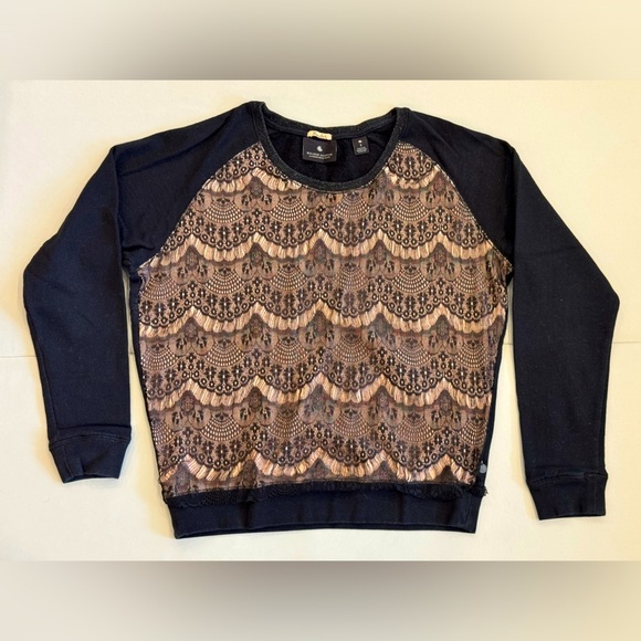 Scotch & Soda Lace Shimmery Sweatshirt (Size 1) - Picture 1 of 9